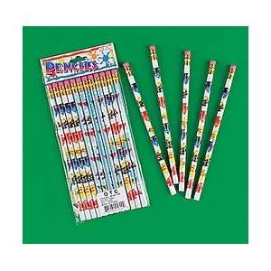  Tropical Fish Pencils (1 dozen)   Bulk 