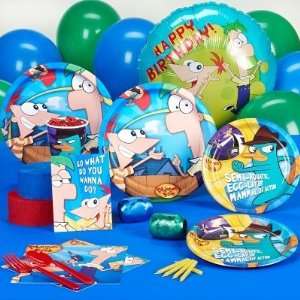   : Costumes 190345 Phineas and Ferb Standard Party Pack: Toys & Games