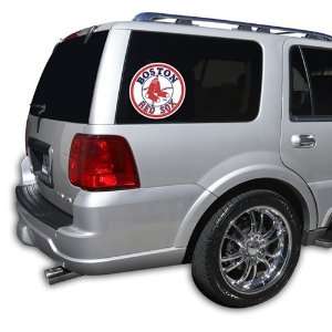  Boston Red Sox MLB Logo Cutz One Way Glass Covering by 