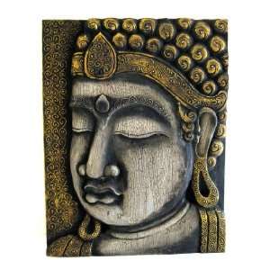  Wood Panel, Lord Buddha