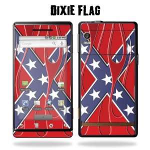   Droid Phone Protective Vinyl Skin Verizon   Dixie Flag: Electronics