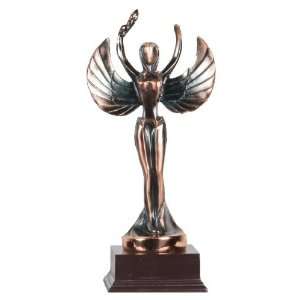  Large Angel Winner Statue   Copper Finish