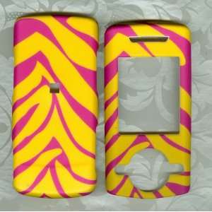  zebra yellow rubberized AT&T Samsung SGH a777 FACEPLATE 