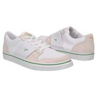Athletics Puma Mens El Ace 2 White/Green Shoes 