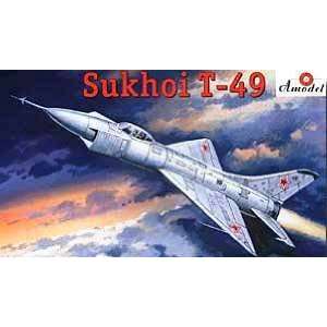  Sukhoi T 49 Soviet Interceptor Fighter 1 72 Amodel Toys 
