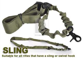 Military Green actical Single Point Mission Sling System DH140 G