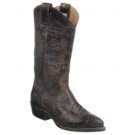 Womens Frye Billy Pull On Dark Brown Leather Shoes 