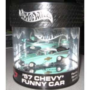    Hot Wheels 100% 57 Chevy Funny Car Oil Can Hobby: Toys & Games