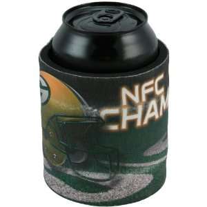 Green Bay Packers 2010 NFC Champions Slap Wrap Can Coolie 
