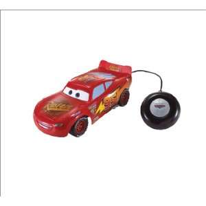  Mattel Cars Dinoco Lightning McQueen Tethered R/C Car 