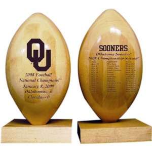  Oklahoma Sooners 2008 BCS National Champions 5/8 Scale Laser 
