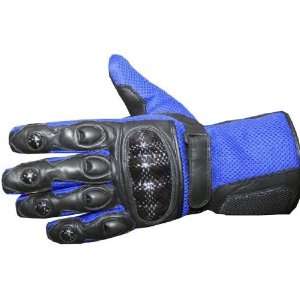   : CARBON KEVLAR Motorcycle Mesh & Leather Bike Gloves XXL: Automotive