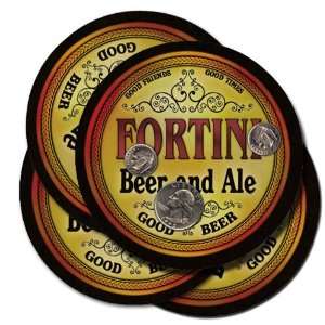  Fortini Beer and Ale Coaster Set