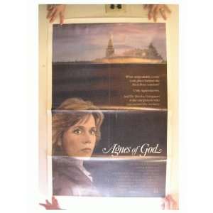  Agnes of God Poster Jane Fonda Movie 