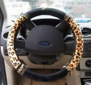 Diffe Princess Auto Lenkrad Bezug Leopard NEU  
