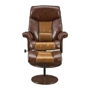  Neal Brown Chair & Ottoman