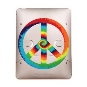  iPad 5 in 1 Case Metal Bronze Tye Dye Peace Symbol 
