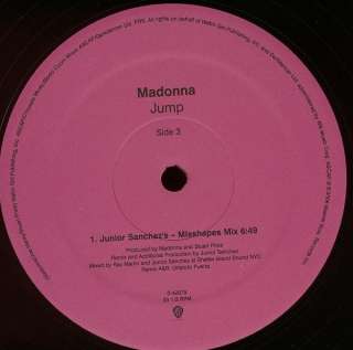 Madonna   Jump Remixes (7 Mixes, 2x12) NEW+OVP  