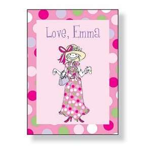  Inkwell Gift Stickers   Little Lady