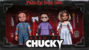   PLAY   SEED OF CHUCKY FAMILY BOX SET ( Rare Out Of Production )  