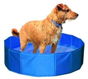 Hunde Planschbecken SwimmingPool Badewanne 80x20cm 100l  