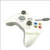 New White Wired USB Game Pad Controller For MICROSOFT Xbox 360&Slim PC 