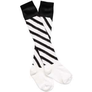  Twin City Candy Stripe Knee Socks: Sports & Outdoors