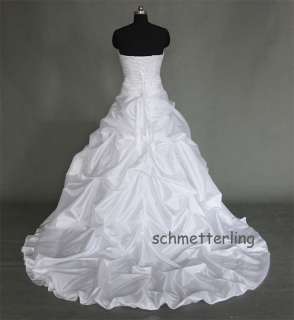 Brautkleid Hochzeitskleid 759 Weiß o.Creme / Gr.34 bis 54  