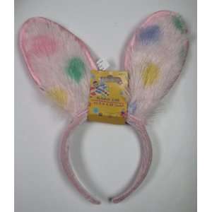  Pink Furry Bunny Ears Toys & Games