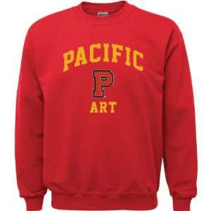 Pacific Boxers Red Youth Art Arch Crewneck Sweatshirt:  