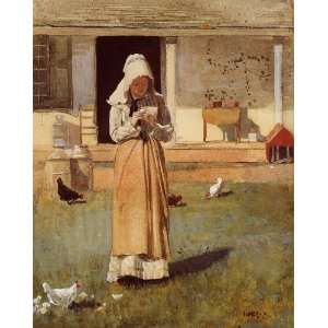  Hand Made Oil Reproduction   Winslow Homer   24 x 30 