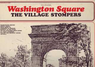 THE VILLAGE STOMPERS   WASHINGTON SQUARE / EPIC MONO LP  