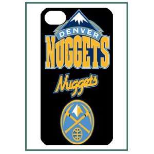  NBA Denver Nuggets iPhone 4 iPhone4 Black Designer Hard 