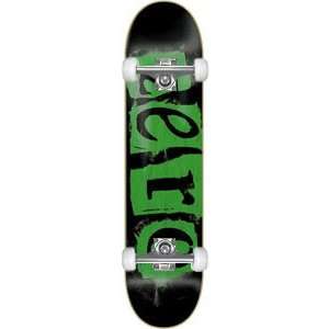  Zero Punk Complete Skateboard   8.0 Black/Green Veneer W 