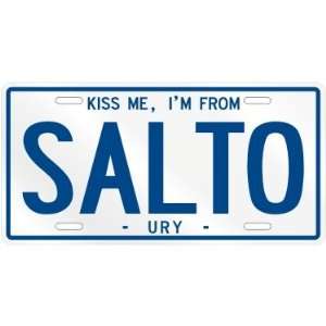   ME , I AM FROM SALTO  URUGUAY LICENSE PLATE SIGN CITY