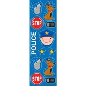  Police Rescue Pals Sticker Sheet: Toys & Games