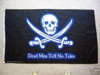 DEAD MEN TELL NO TALES JOLLY ROGER PIRATE FLAG  