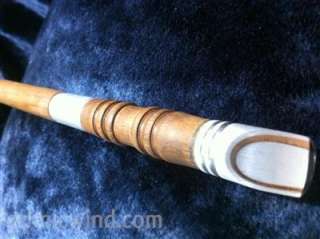 Mahogany Wooden High D Irish Tin Penny Whistle wood from ethnicwind 