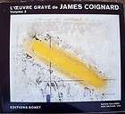 JAMES COIGNARD, Volume III, LOeuvre Grave   Editions Sonet 