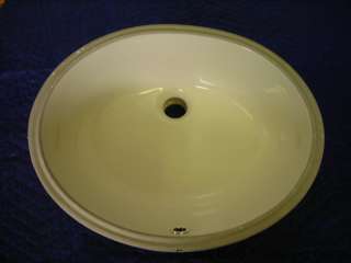 New Undermount Ceramic Bathroom Sink Bone 4437 B  