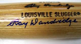Ray Dandridge Autographed Signed Game Model Bat PSA/DNA #J21941  