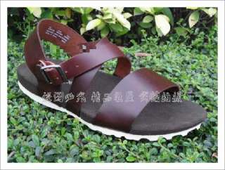   leather sandals TBL kick not bad hole shoes simple and cool new  