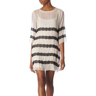 Chantelle lace striped dress   BY MALENE BIRGER   Summer   Dresses 