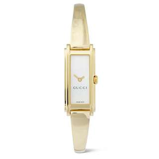 YA109525 G line gold plated watch   GUCCI   Fine watches   Watches 
