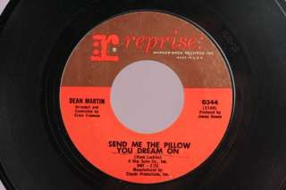 45 Record Dean Martin Send Me The Pillow You Dream On  