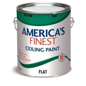 Americas Finest 1 Gal. Flat Ceiling Paint AF1270N 01 at The Home 