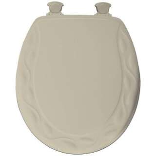 Mayfair Round Closed Front Toilet Seat in Bone DISCONTINUED 34EC 006 