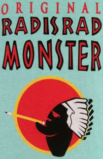 Radisrad Monster Spirit Tee in White  Karmaloop   Global Concrete 
