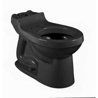 American Standard Champion 4 Round Toilet Bowl Only in Black 3110.016 