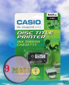 CASIO TR 18BK BLACK INK CARTRIDGE CW 50 100 CW K85  